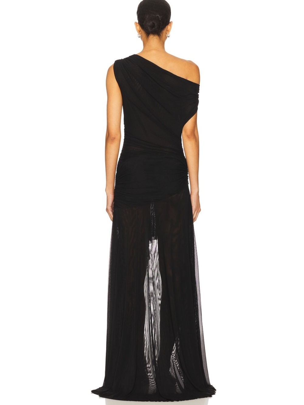 MAJORELLE Manon Dress in Black - Picture 3 of 9